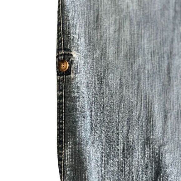 White Stag Jeans Women's Size 14 Blue Capris Adjust Stretch Denim Casual… - Picture 7 of 16